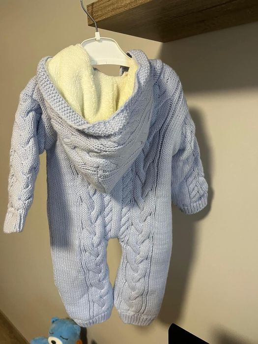 Зимовий в‘язаний комбінезон