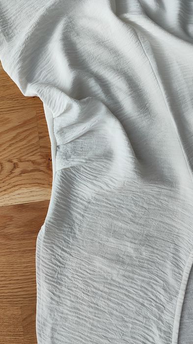 Sukienka długa  damska  kremowa wiosna lato okazja wesele Zara S