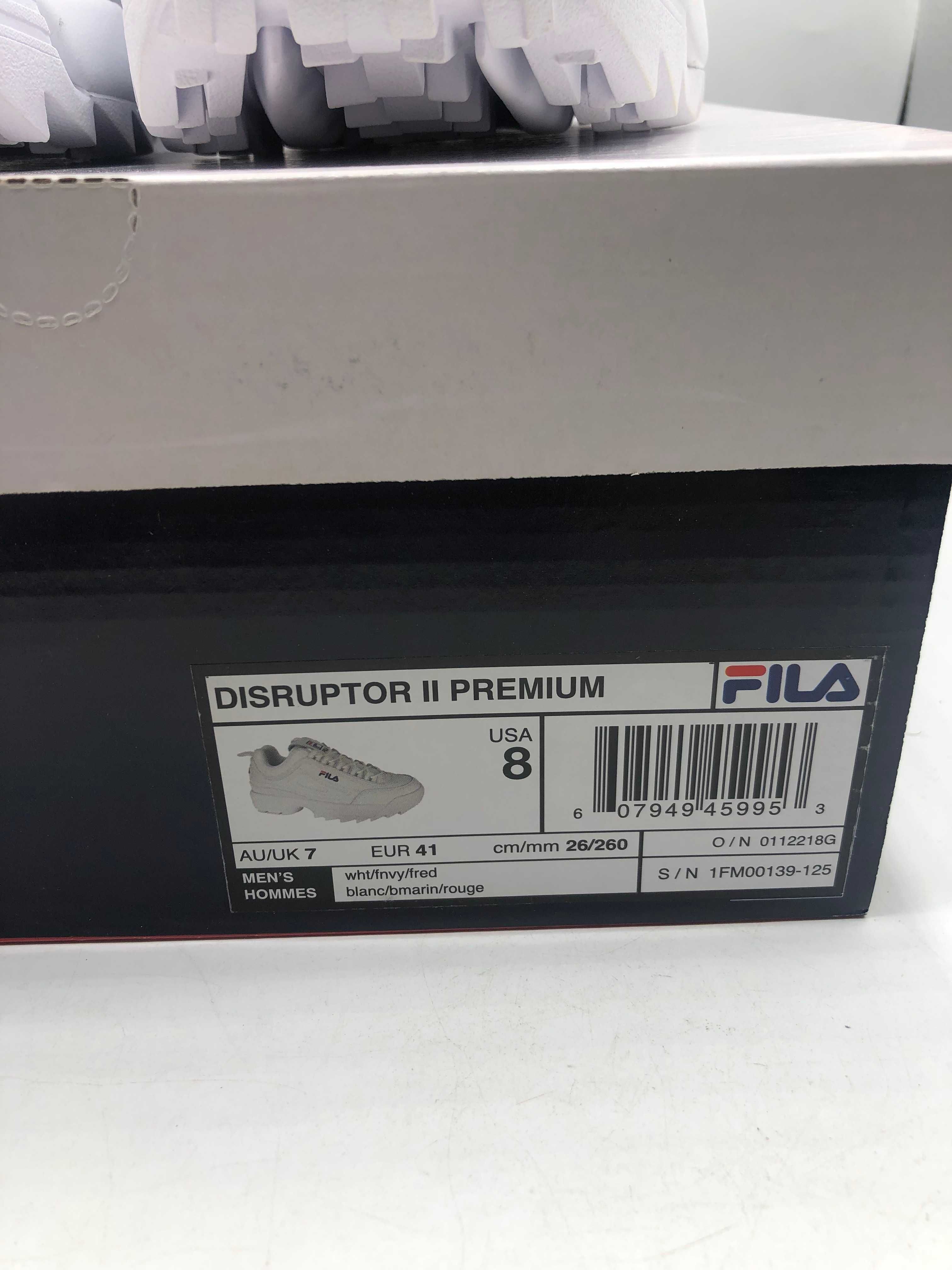 Кросівки fila disruptor ii premium (1fm00139-125) оригінал