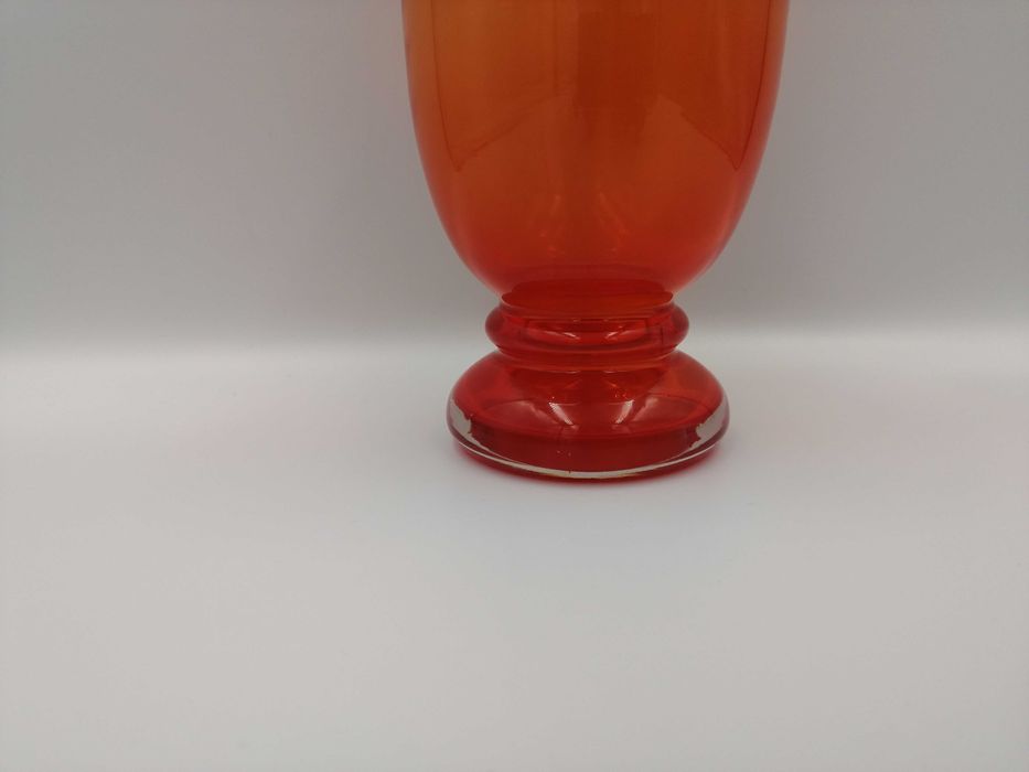 Dzbanek dzban z soczewką Fiedorowicz kolorowe szkło Ząbkowice