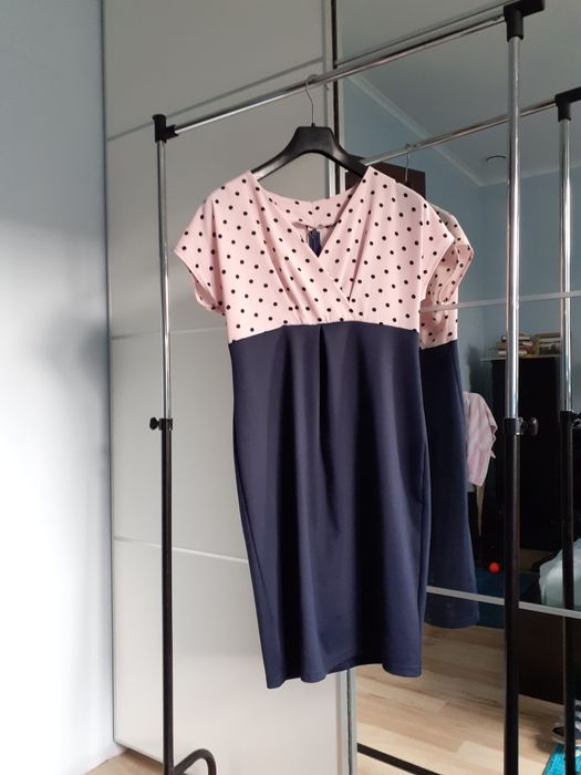 Sukienka Branco, ciążowa do karmienia, rozm. S ale wg mnie ok 40)