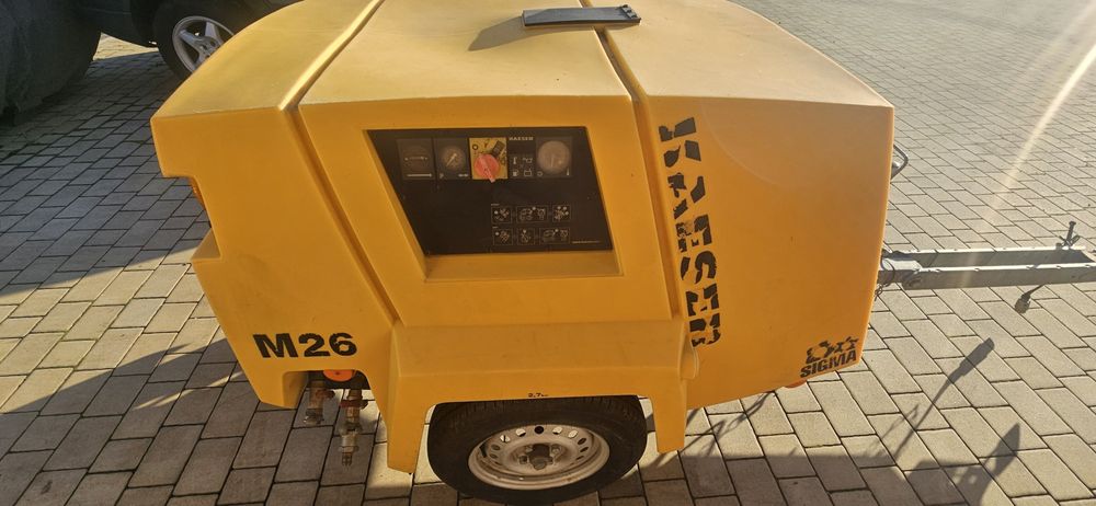 Kompresor Kaeser Mobilair M26 zarejetrowany