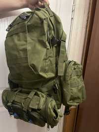 Рюкзак з підсумками 45 л, Армійський рюкзак / Туристичний рюкзак