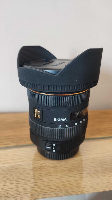 Sigma 10-20 EX DC HSM F3.5 Sony A, Szeroki kąt STAN JAK NOWY