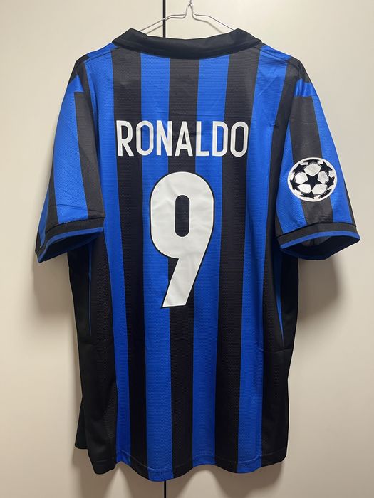 Koszulka Ronaldo 9 Inter Mediolan Retro Vintage Champions League