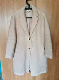 Zara wiosenny płaszcz z wełną, XL