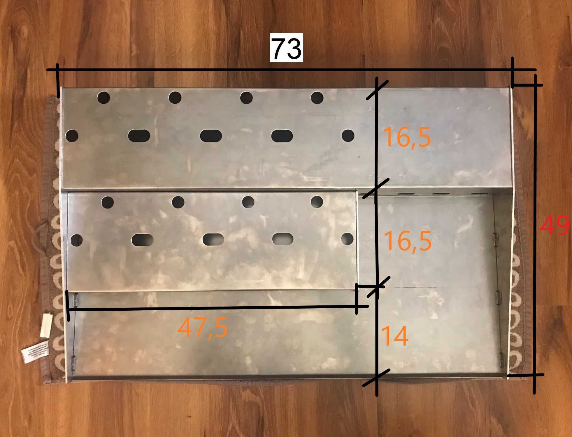 Pedalboard na switcher i efekty gitarowe, duży, 3 poziomy, jedyny taki