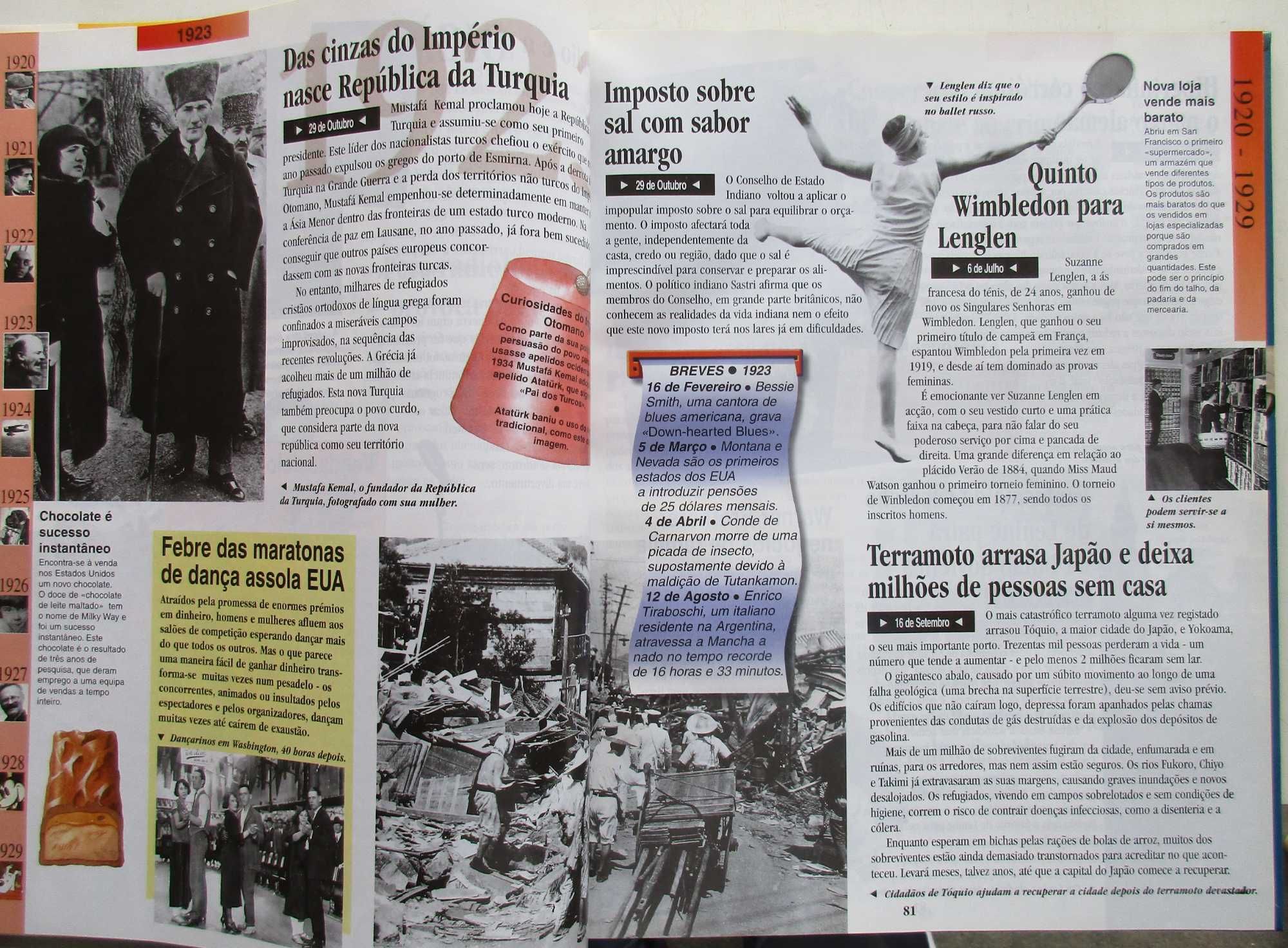 O Século XX Ano a Ano - - - - - Enciclopédia