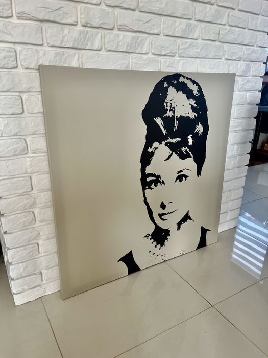 Obraz audrey hepburn 90x90 ikea