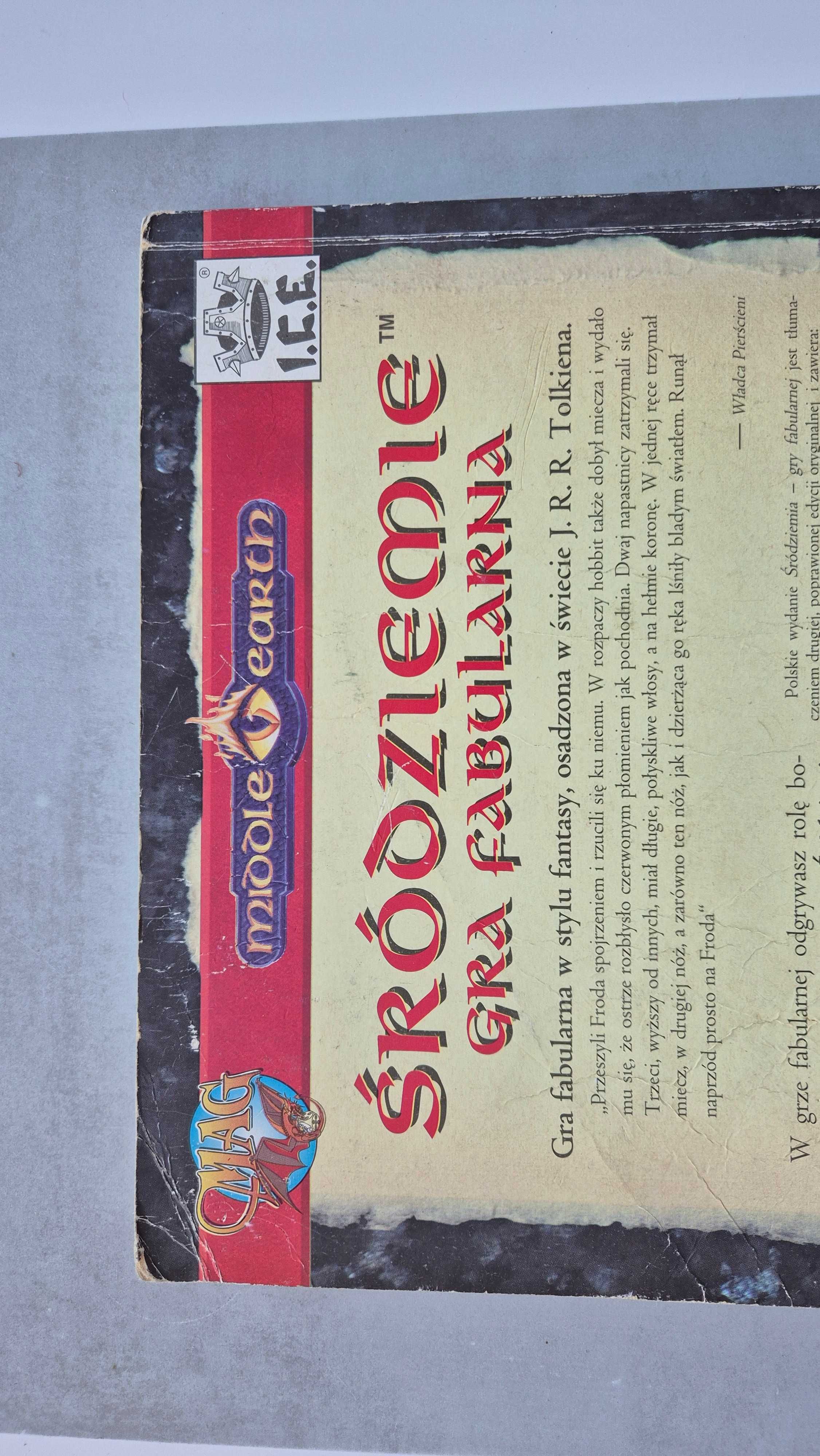 Sprzedam podręcznik do Śródziemia, gra RPG, wyd. MAG