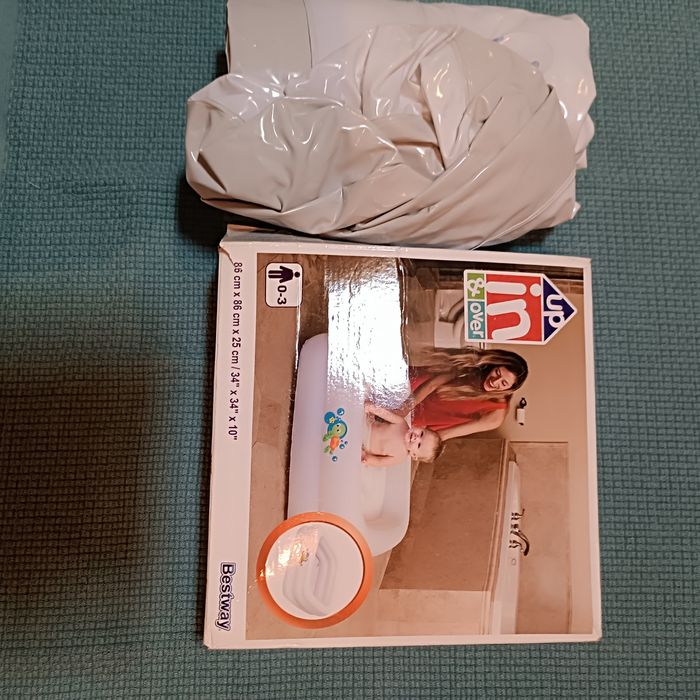 Dmuchana wanienka dla dziecka