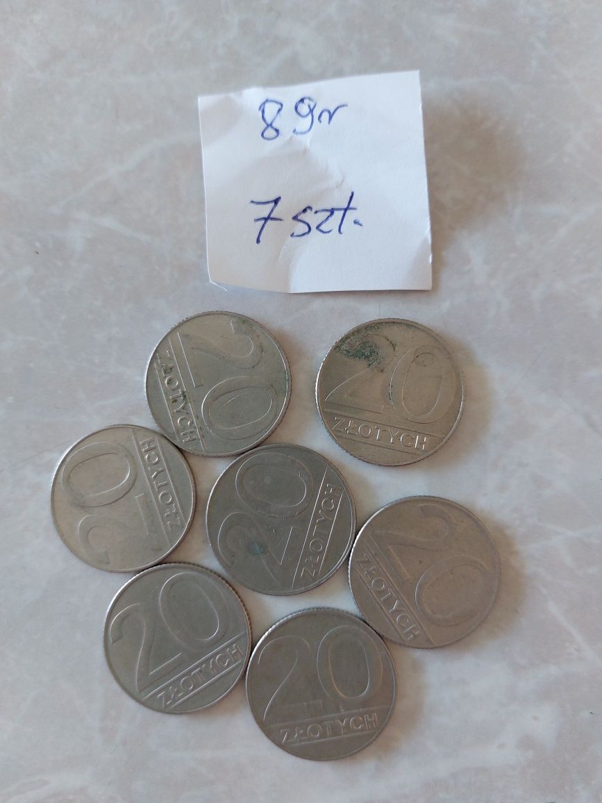 Moneta monety numizmatyka 20 złotych zł PRL 1989 kolekcjonerska
Poleca