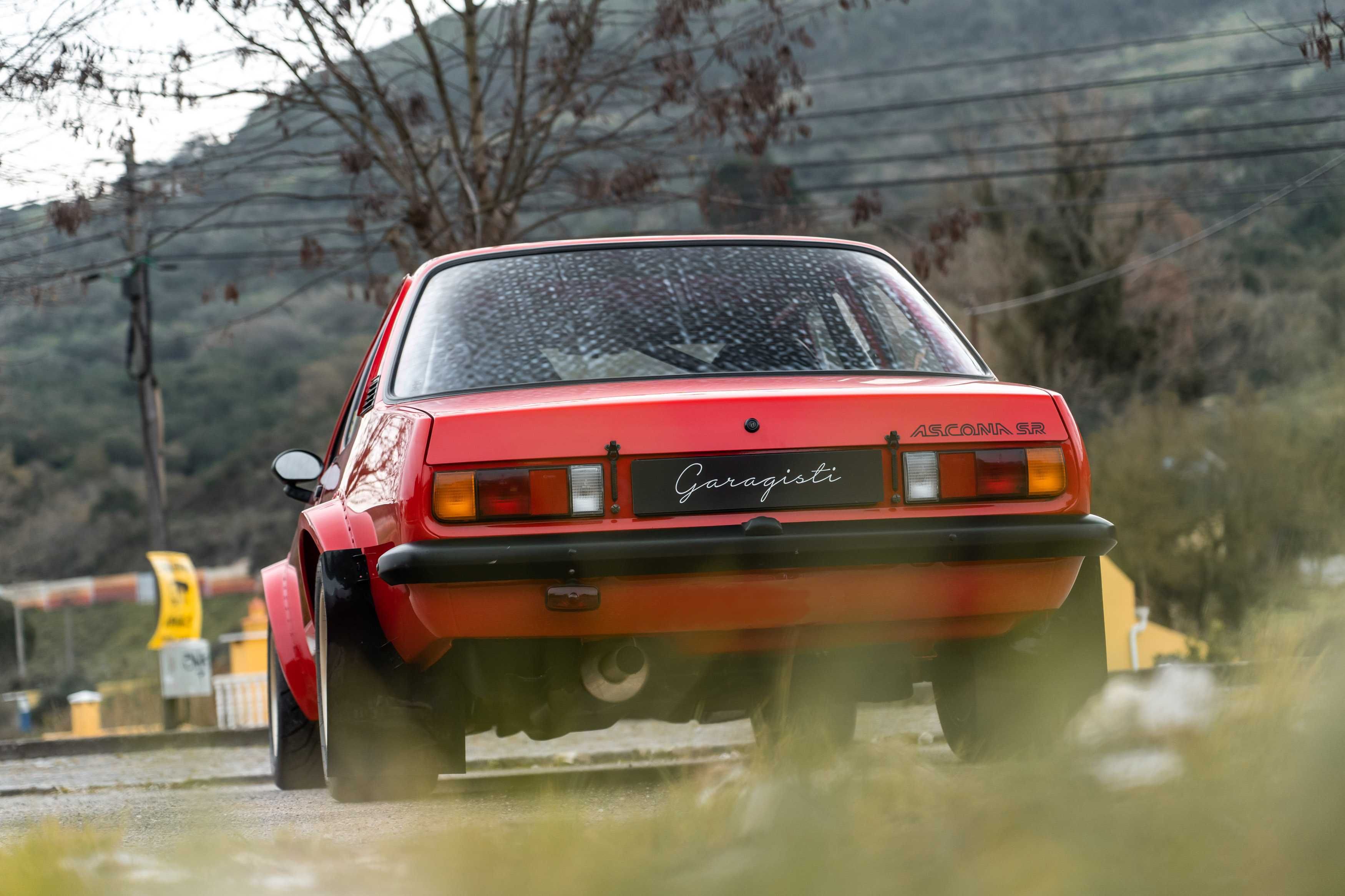 Opel Ascona SR - Preparado para Rallies de Regularidade Histórica