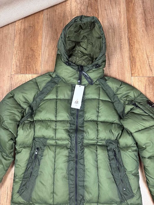 Puffer CP Company куртка пуховик мікропуховик сп компані зелений