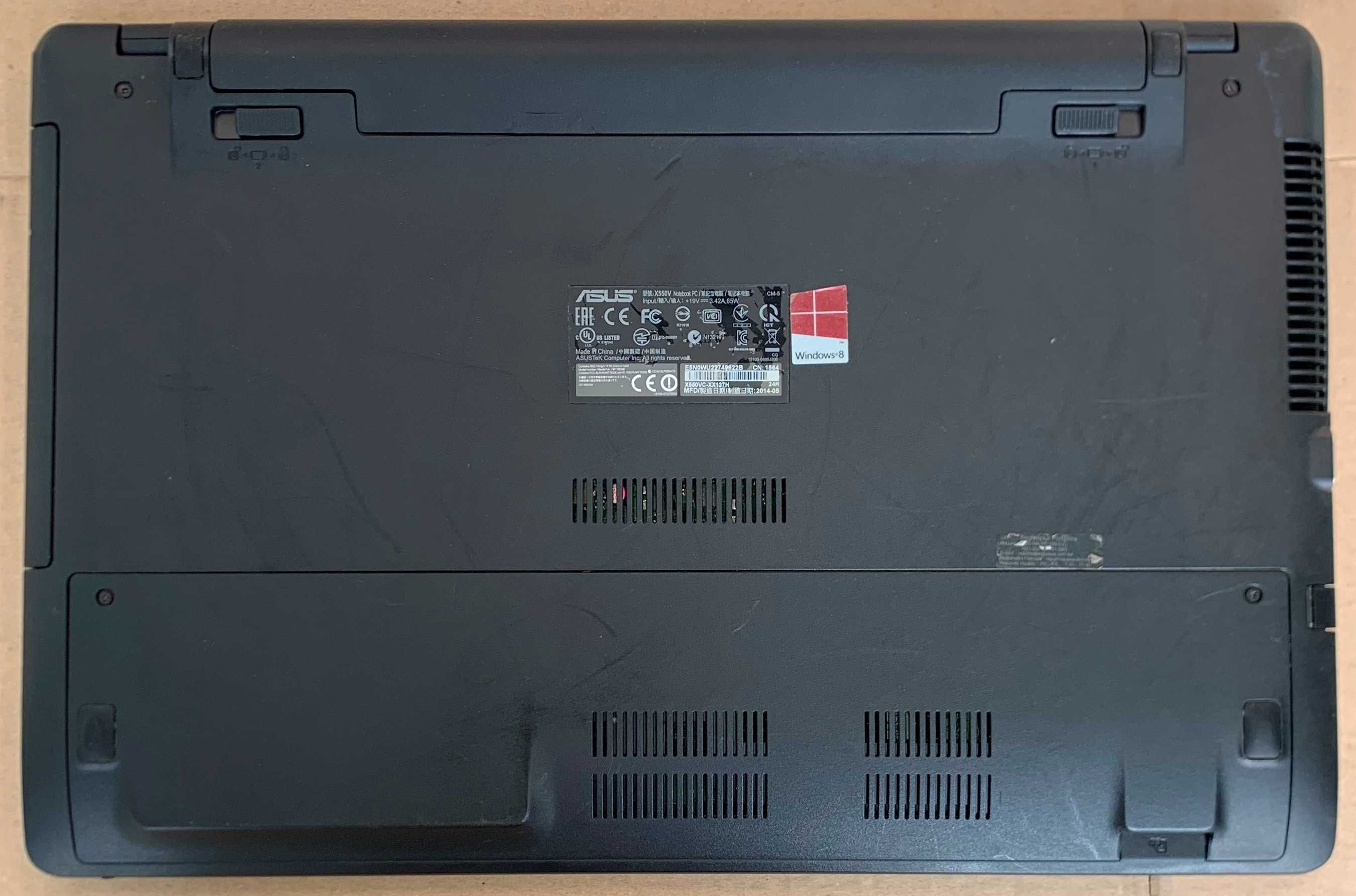 Ігровий Ноутбук Asus X550V i3-3110M RAM 8Gb HDD 750Gb GeForce 720M 2Gb
