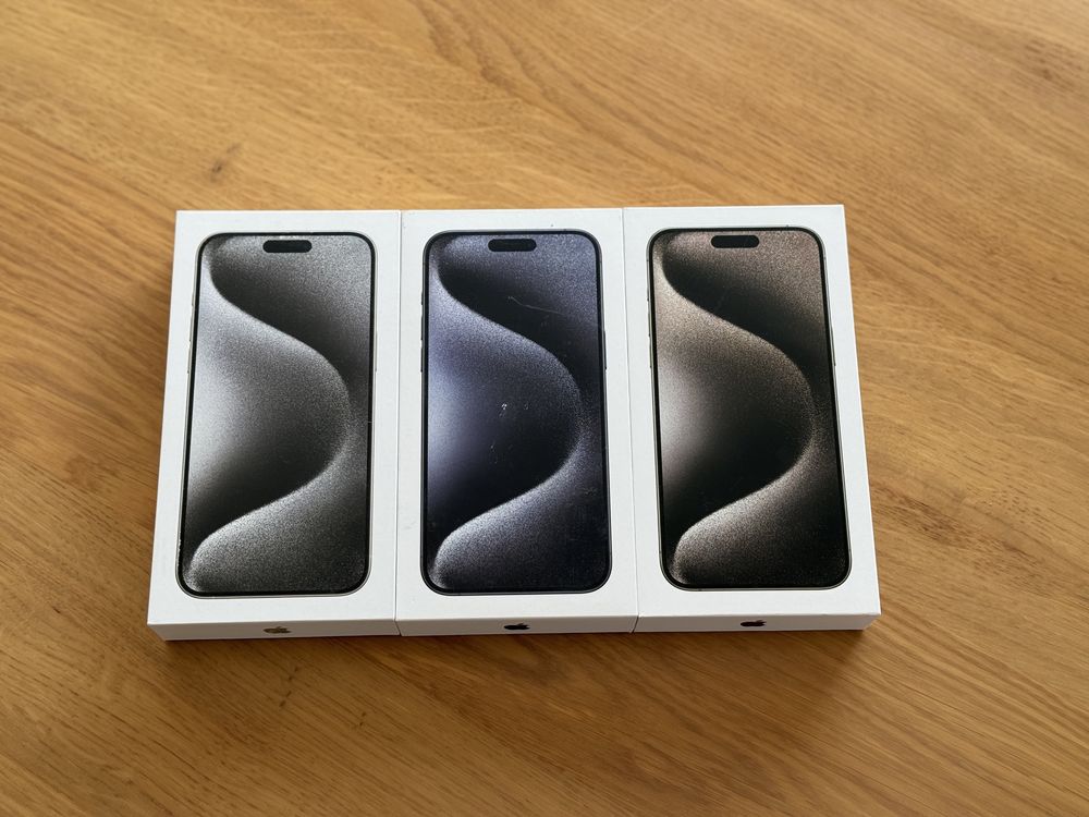 iPhone 15 Pro Max 256GB White Black Natural Blue  EU WYSYŁKA