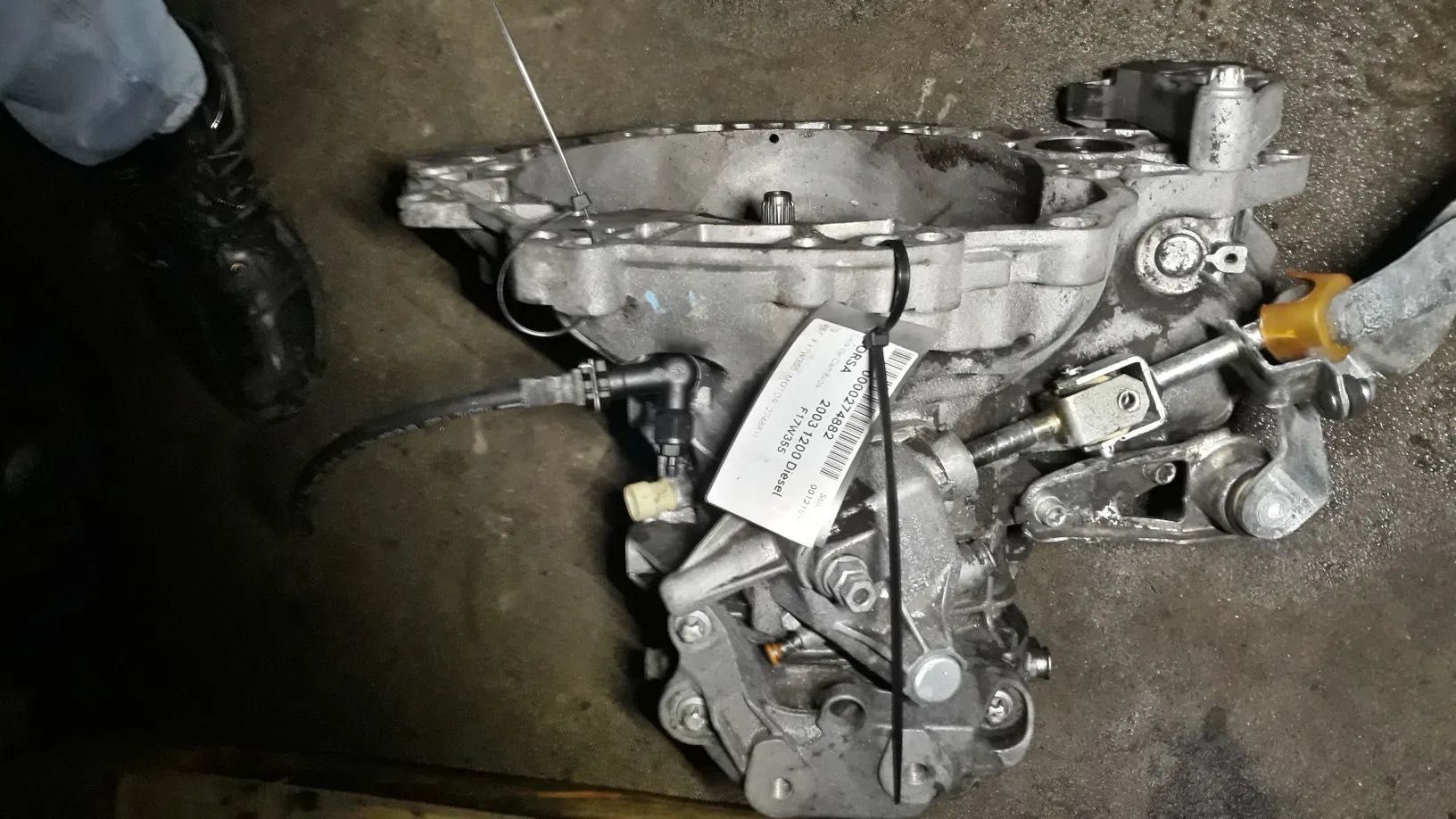 Caixa de velocidades opel corsa f17w355