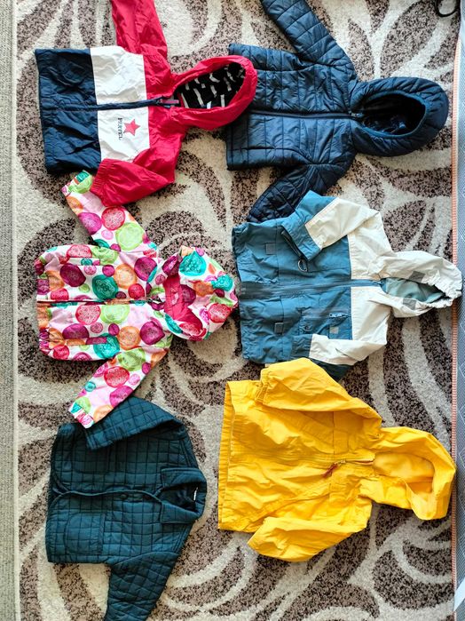 Куртка, курточка, вітровка, демісезонна дівчинка хлопчик 68, 6-9 міс