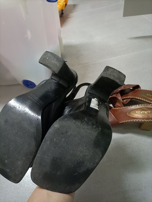 Skórzane buty Ryłko r. 37