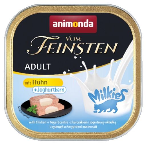 Karma dla kota bez sztucznych dodatków - Animonda Kurczak/Jogurt 100g