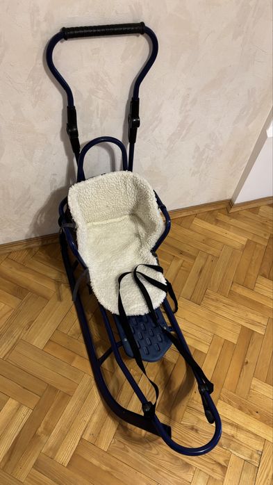 Санки дитячі Piccolino сині бу