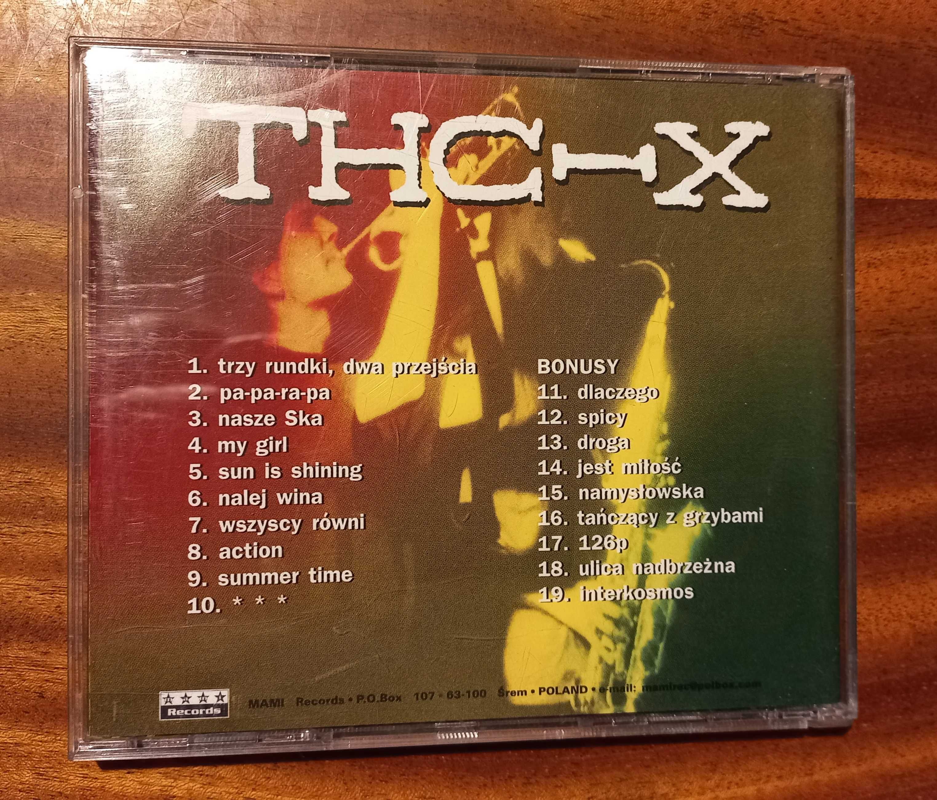 THC-X Wakonda CD Legenda ska-punk