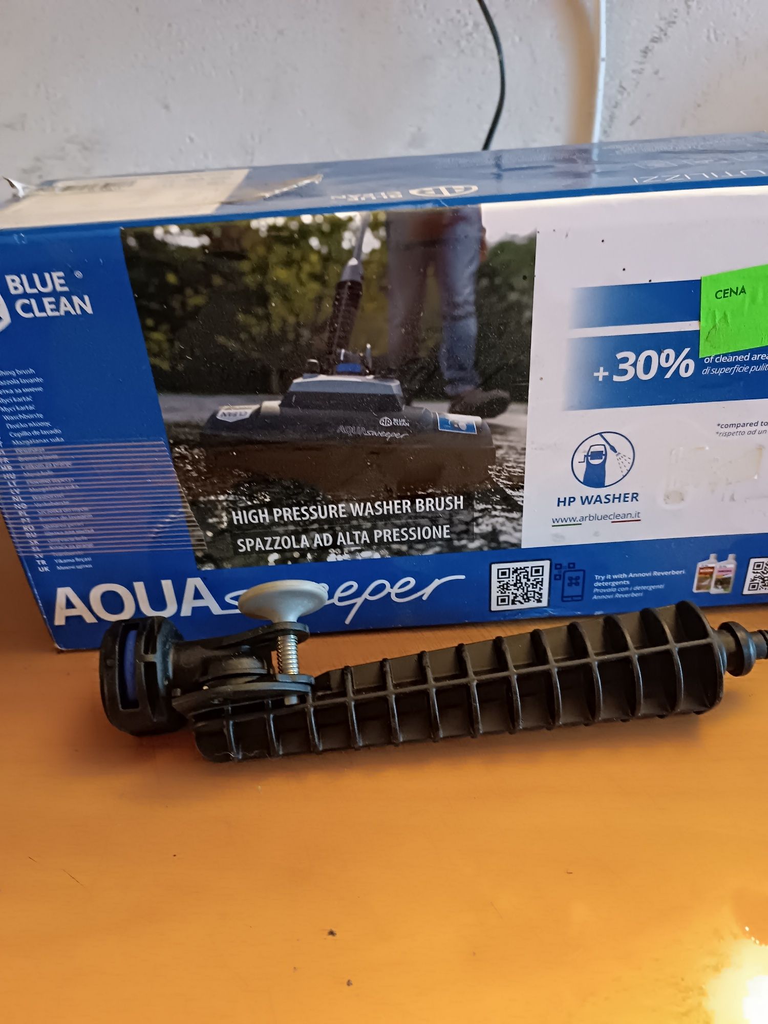 Szczotka do mycia kostki brukowej AR Blue
