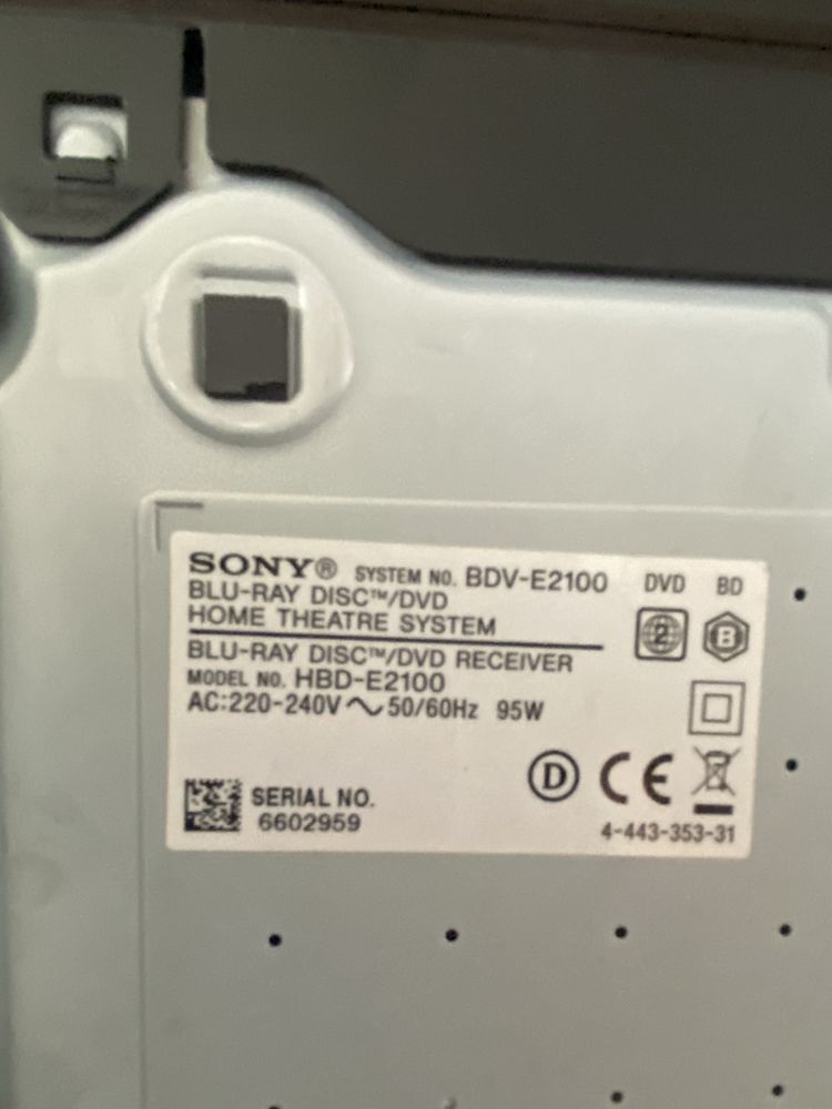 Kino domowe Sony blu-ray