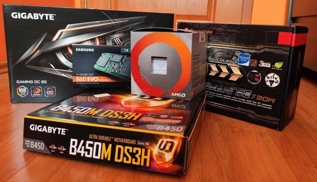 OKAZJA! Komputer do gier: RX 5700XT/ Ryzen 7 3700X / 16GB / 1TB - Gda