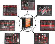 тележка инструментов 298шт BJC M66597, шафа BJC-TOOLS