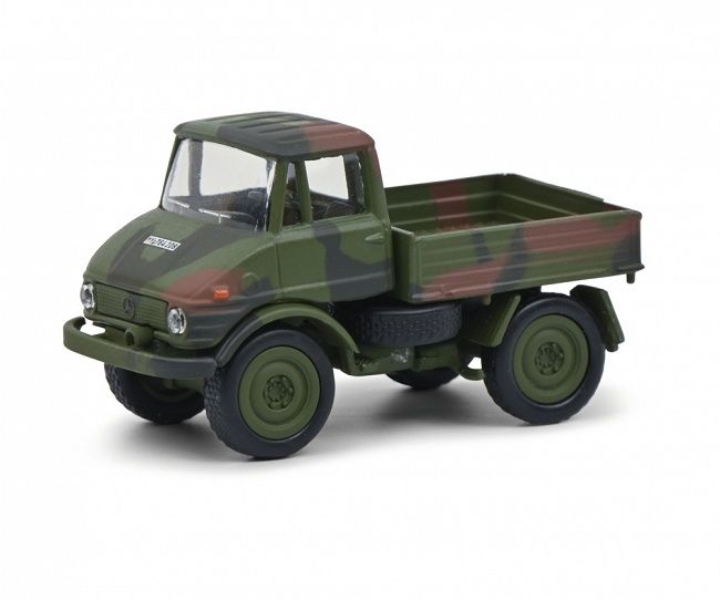 Model 1:87 Schuco Mercedes Benz Unimog U 406  Bundesw