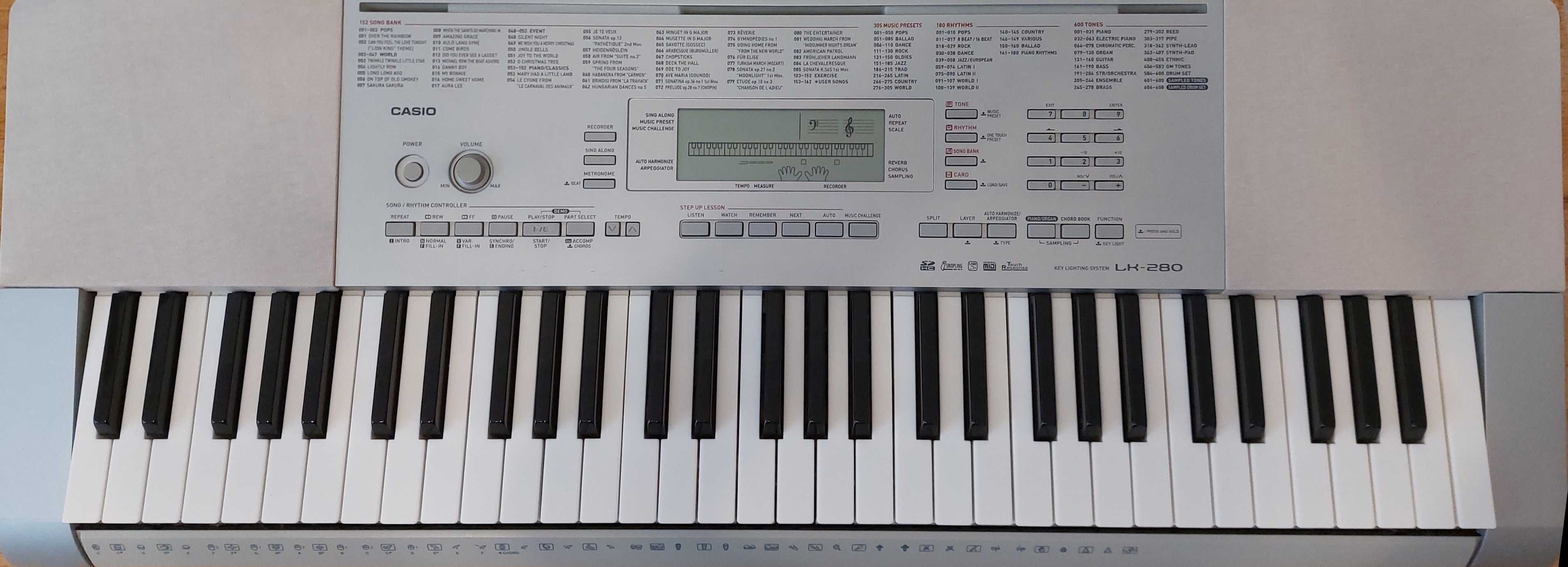 Keyboard Casio LK-280