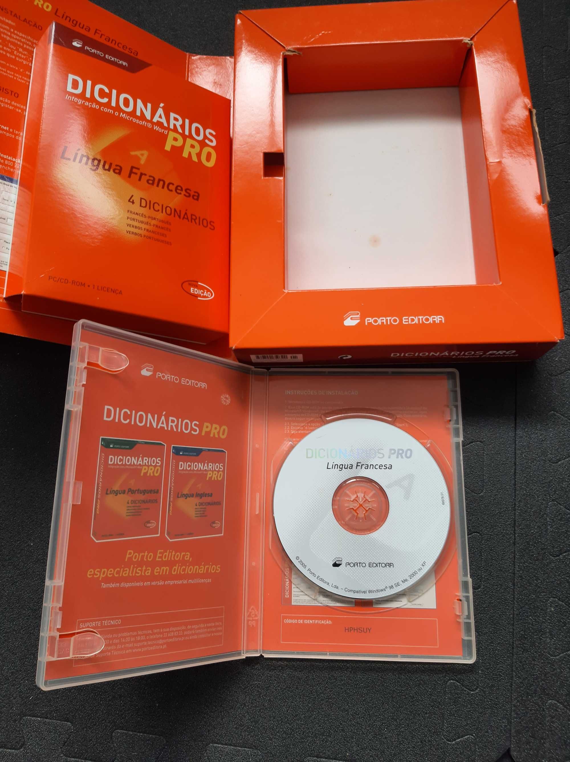 Dicionários PRO Língua Francesa em CD-ROM - 1 licença - 2005