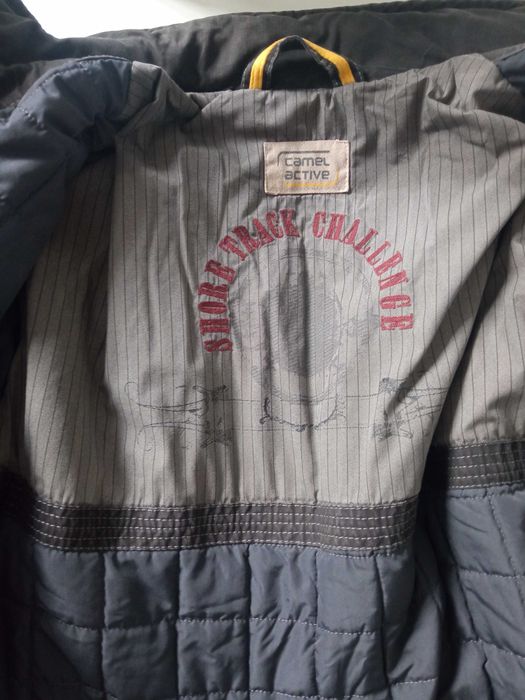 Camel Active zimowa męska kurtka brązowa r XL (50)