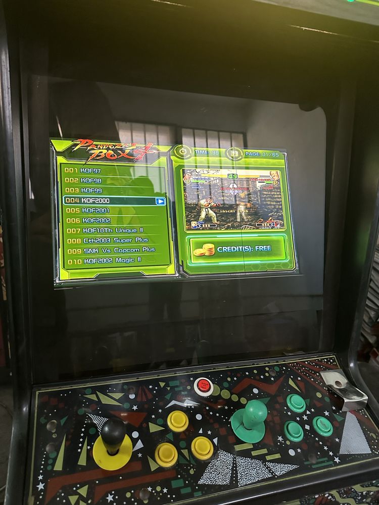 Maquina video arcade