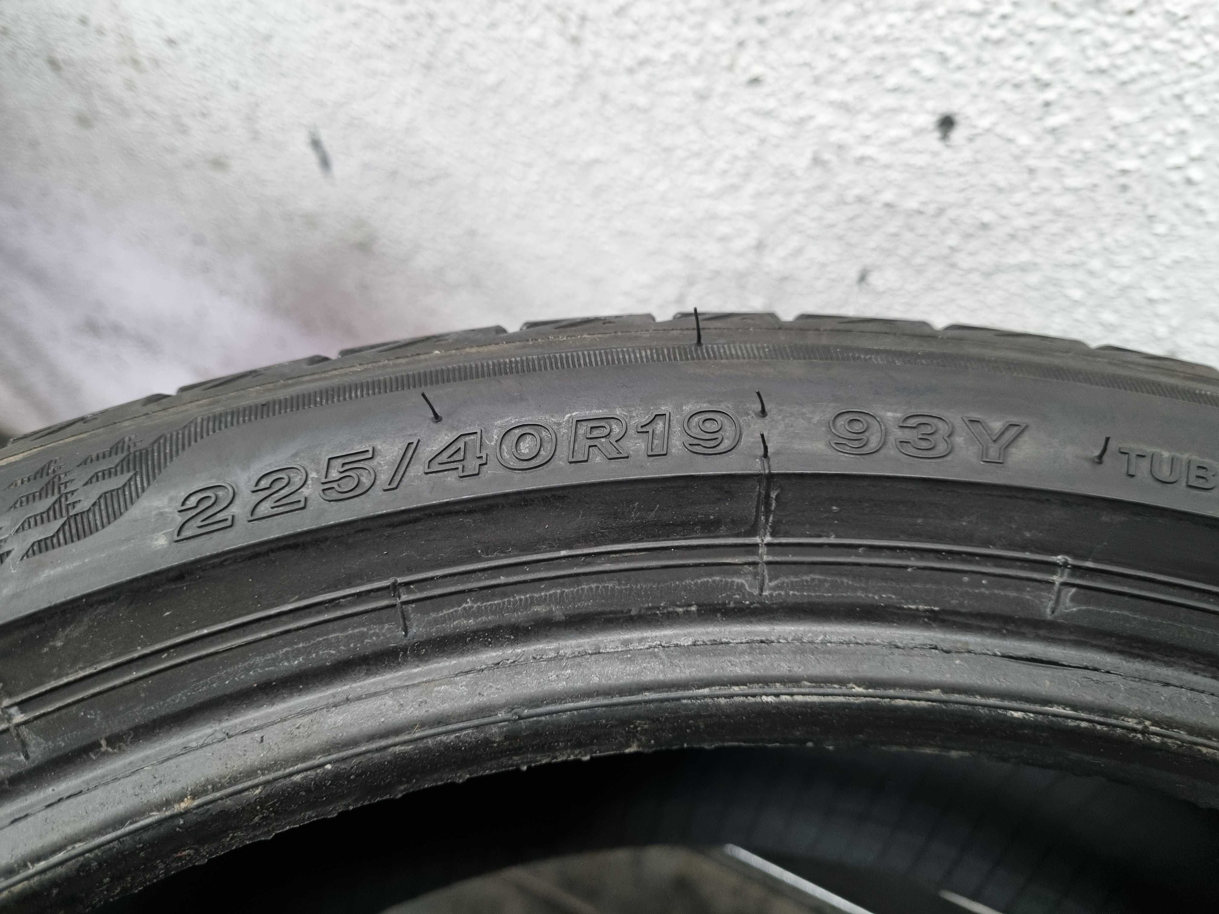 225/40/19 93Y Bridgestone Turanza T005 *RSC D.1623