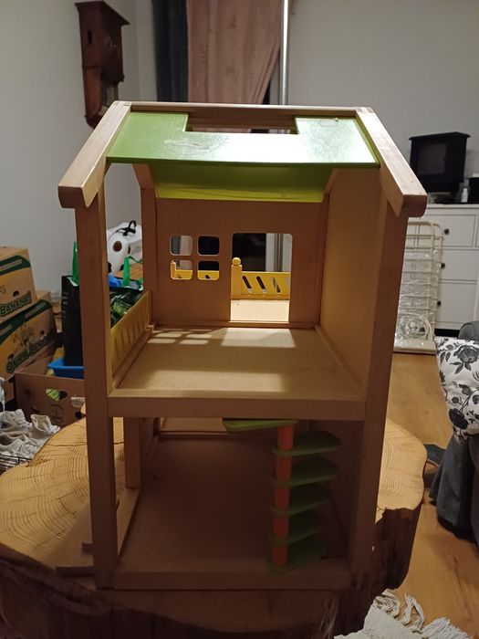 Domek drewniany DUŻY, piękny i praktyczny.