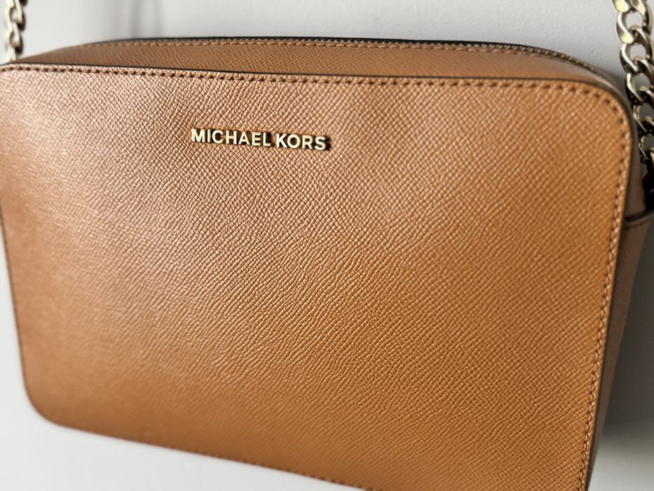 Torebka Michael Kors brązowa Zalando