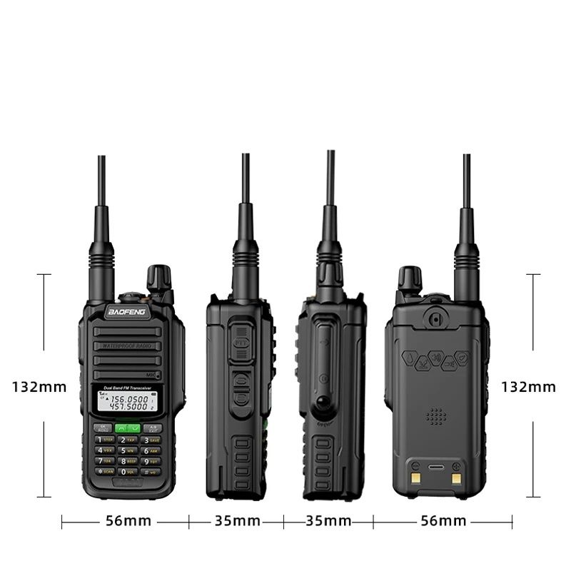 Rádio walkie talkie Baofeng UV-68 Pro V2 NOVO