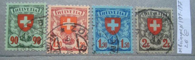 Швейцария 1924г. Серия.