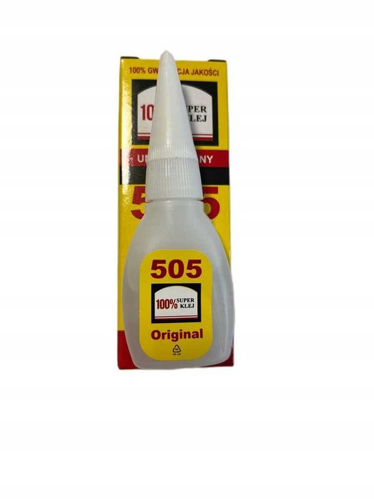 Klej uniwersalny 100% SUPER KLEJ 505 do drobnych napraw 6g