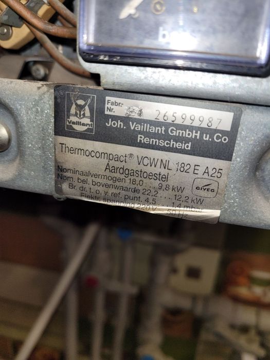 Termet G-19-01 Vaillant t4 на запчасти