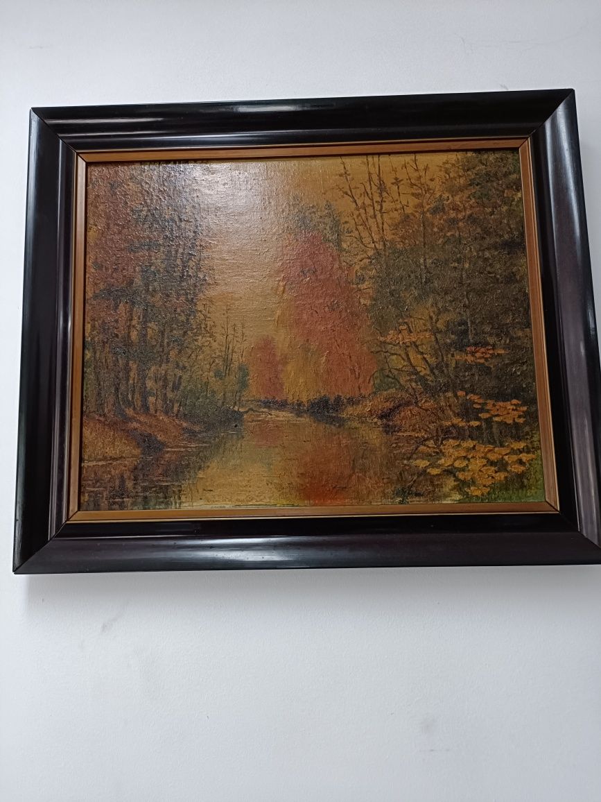 Ładny obraz malowany na płótnie