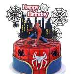 Topper SPIDERMAN 10szt  na tort urodzinowy.