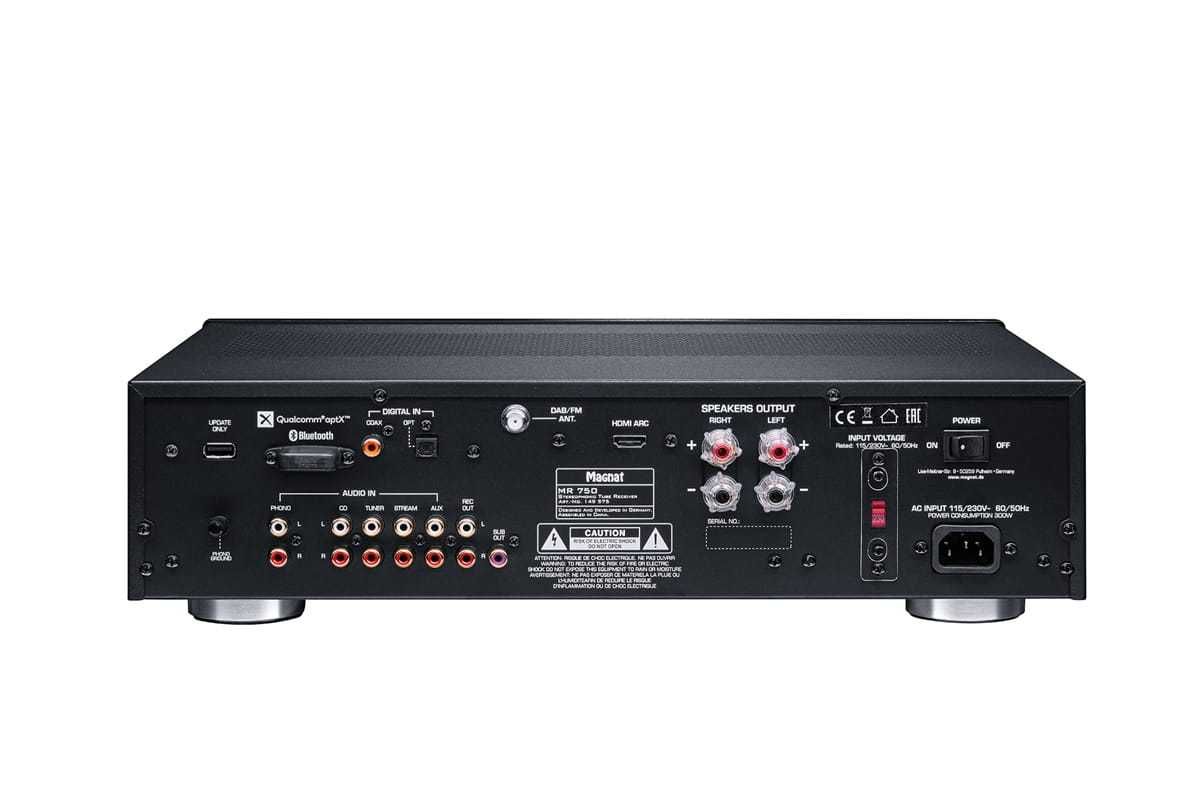 Amplituner Stereofoniczny Magnat MR-750 2x70W, przedwzmacniacz MM,NOWY