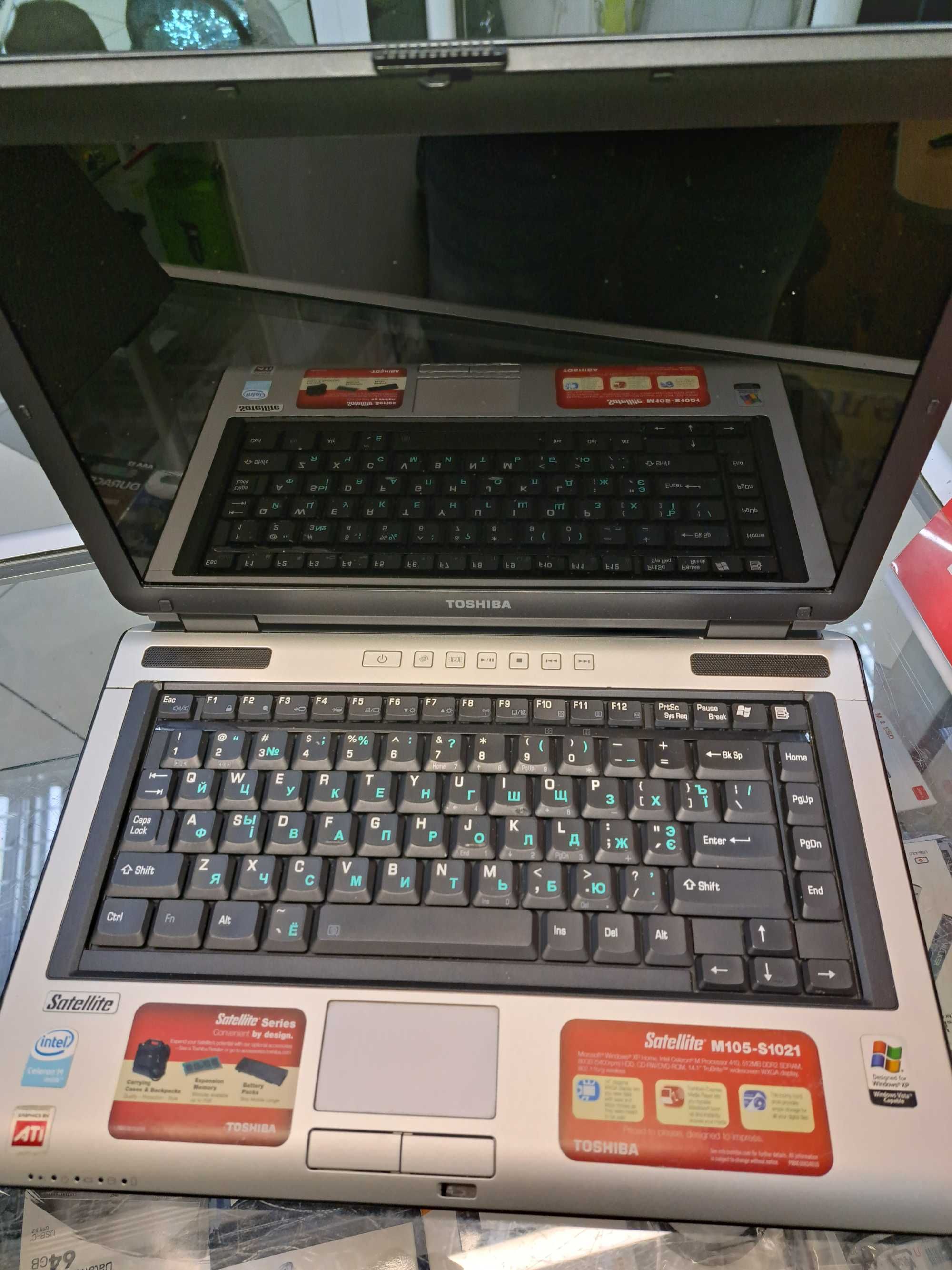 Ноутбук Toshiba робочій стан win 7 - 8, Linux або для експериментів