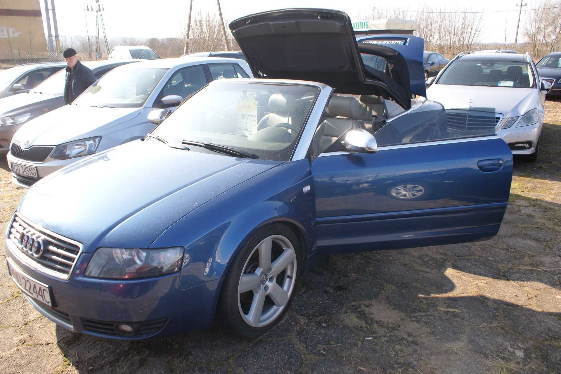 Audi A4 Cabrio 2.4i V6 Super Stan Możliwa Zamiana 2003r