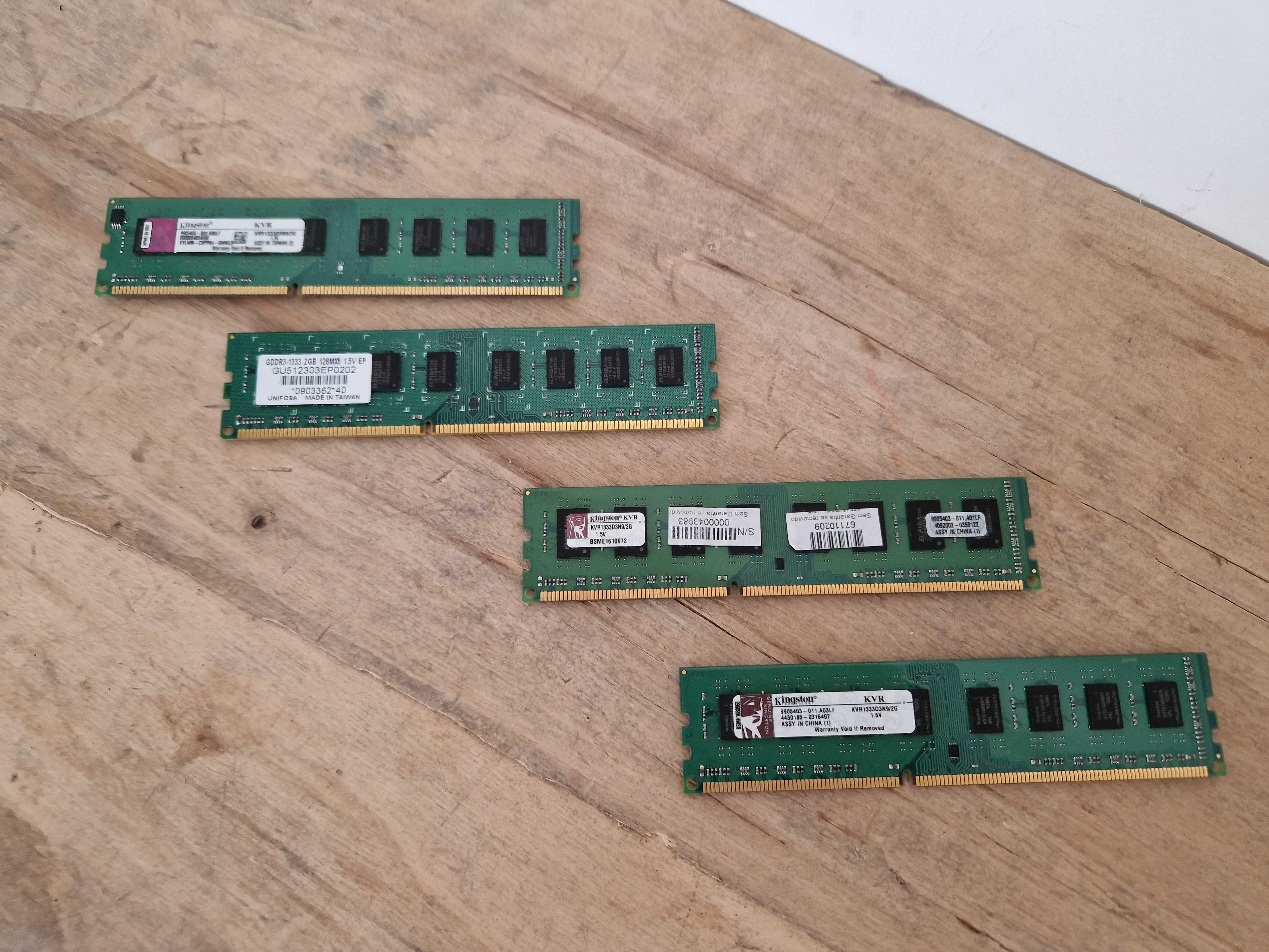 Memoria RAM Kingstone DDR3 1333 Mhz 8GB (4x 2GB)