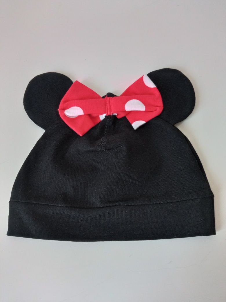 Conjunto body, tapa fralda e touca bebé 2-4 meses - Minnie Disney H&M