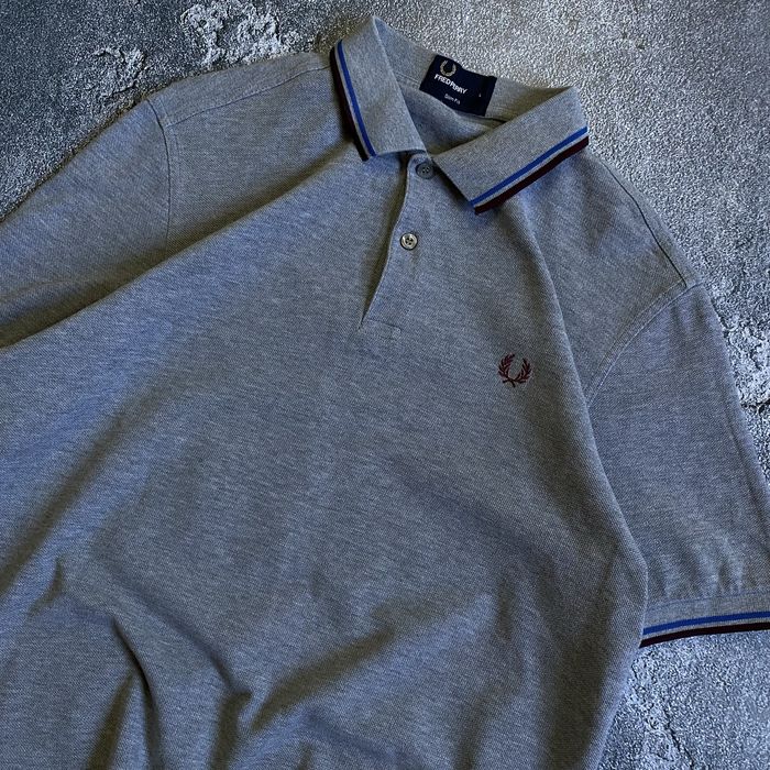 Футболка від fred perry сіре поло, фредак , casuals, сіра футболка